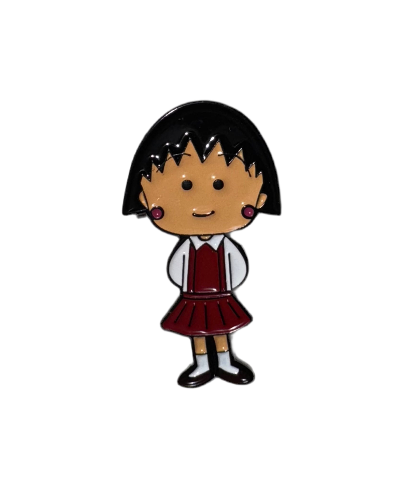 Chibi Maruko Chan enamel pin