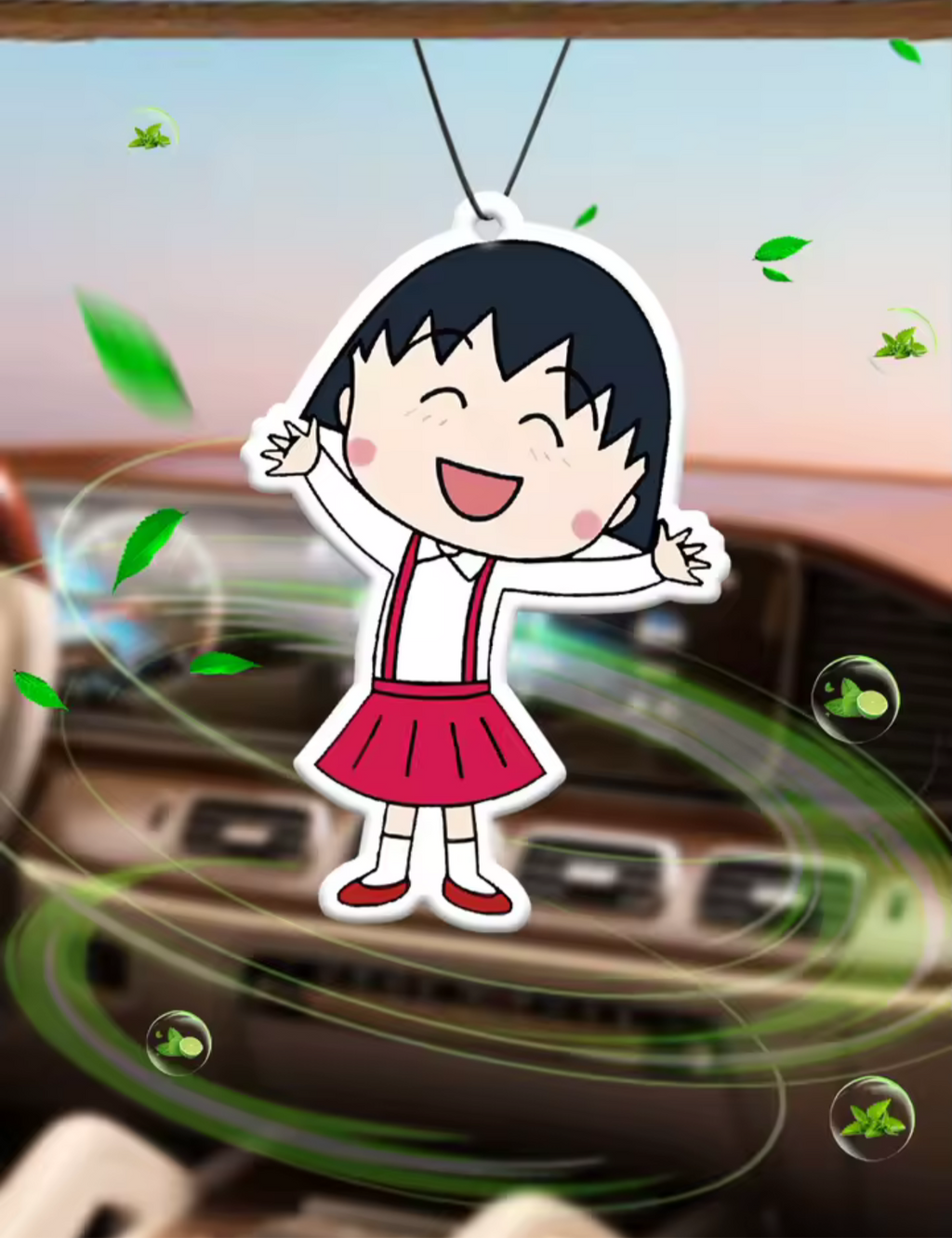 Chibi Maruko Chan Car Freshener