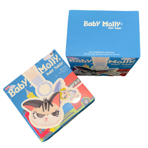 Baby molly & baby tabby series pinch pendant blind box