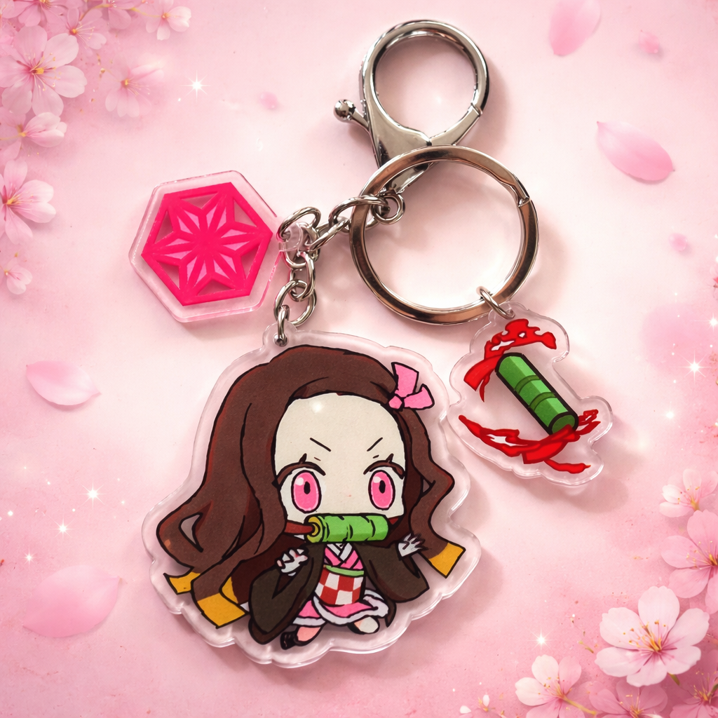 Demon Slayer Nezuko Acrylic Keychain