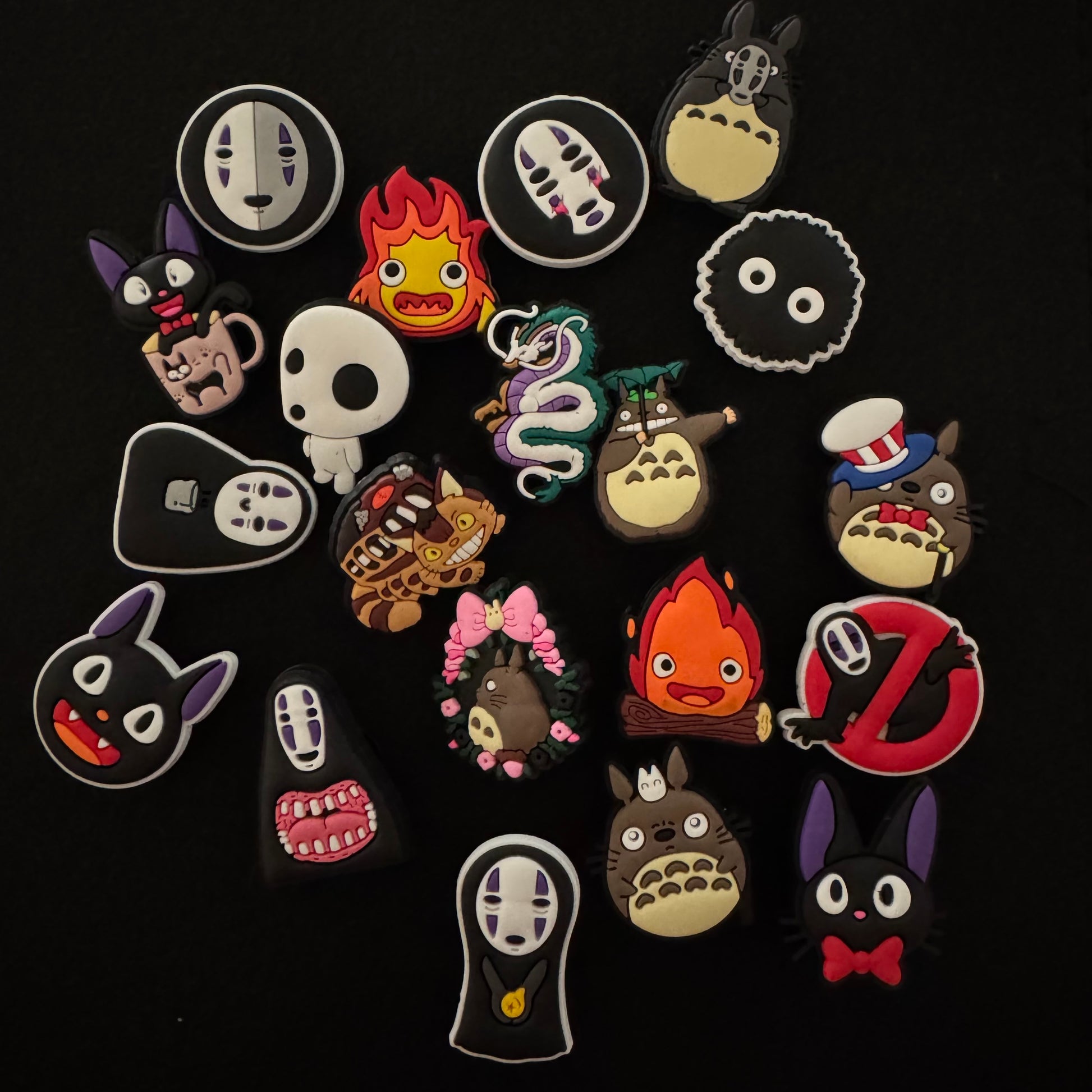 Ghibli clogs charms