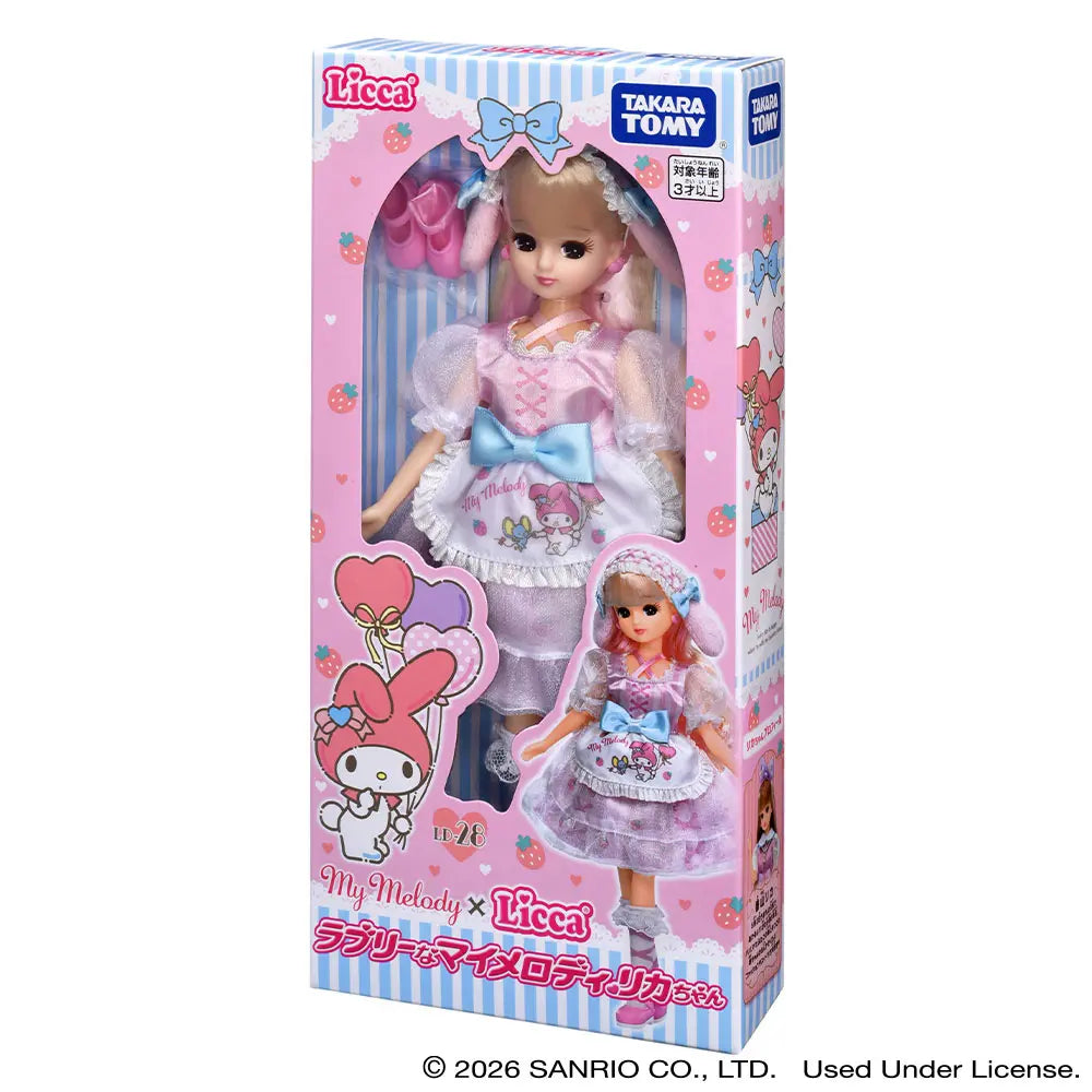 Licca Chan X Sanrio My Melody Doll