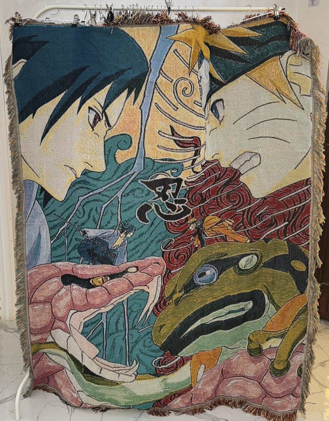 Naruto vs Sasuke Tapestry