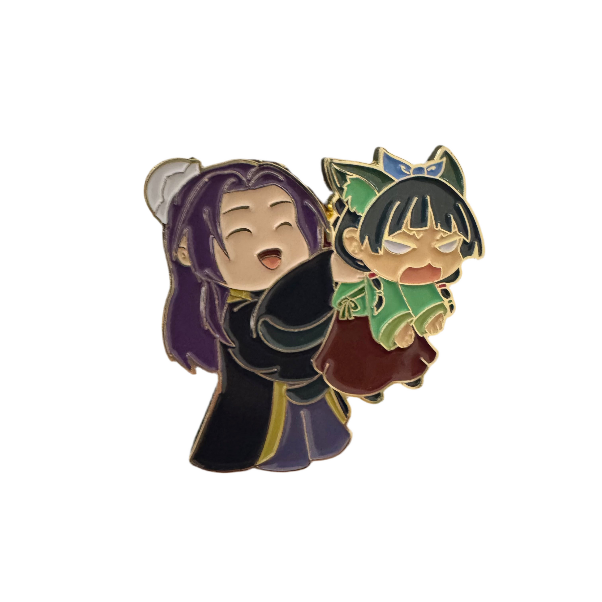 MaoMao and Jinshi kawaii enamel pin