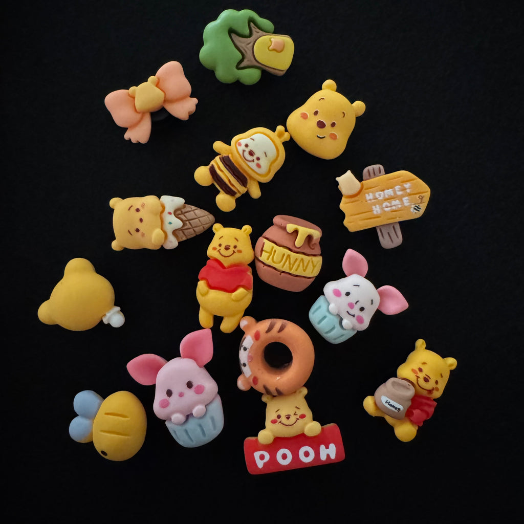 Winnie The Pooh clogs charms