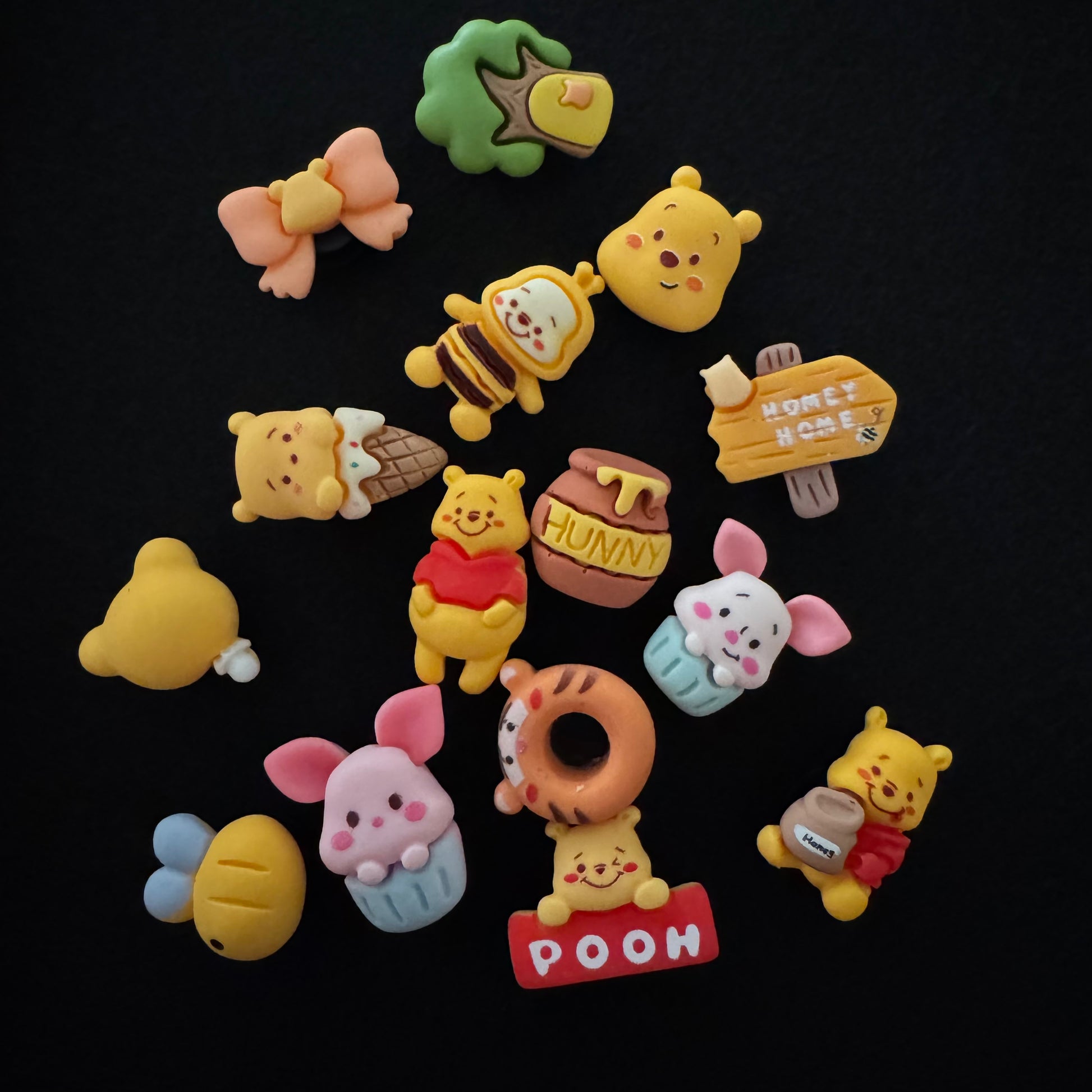 Winnie The Pooh clogs charms