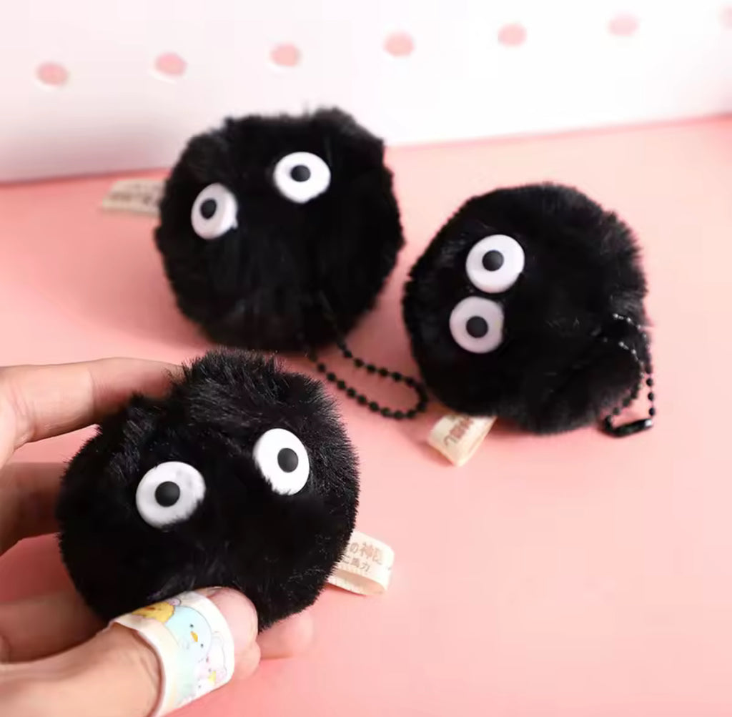 Studio Ghibli Susuwatari/Black Coal Keychain