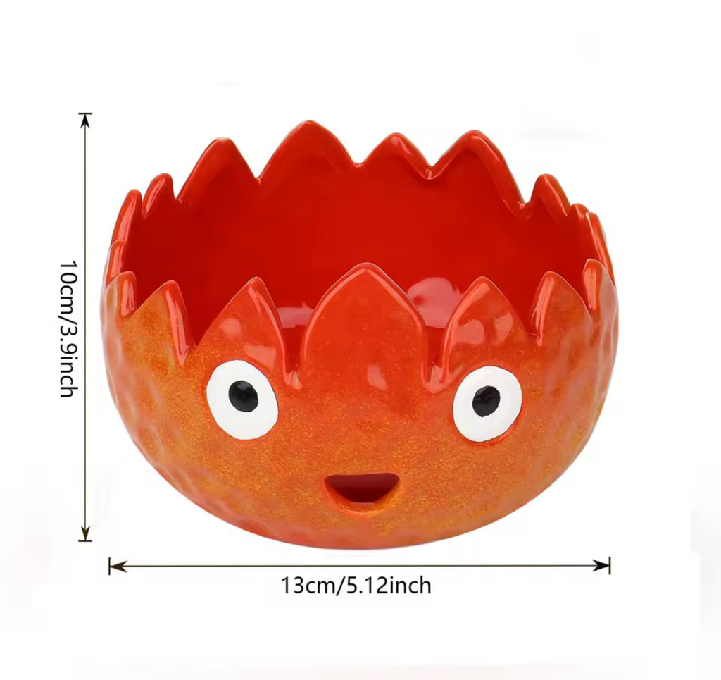 Studio Ghibli Howl’s Moving Castle Calcifer’s Bowl