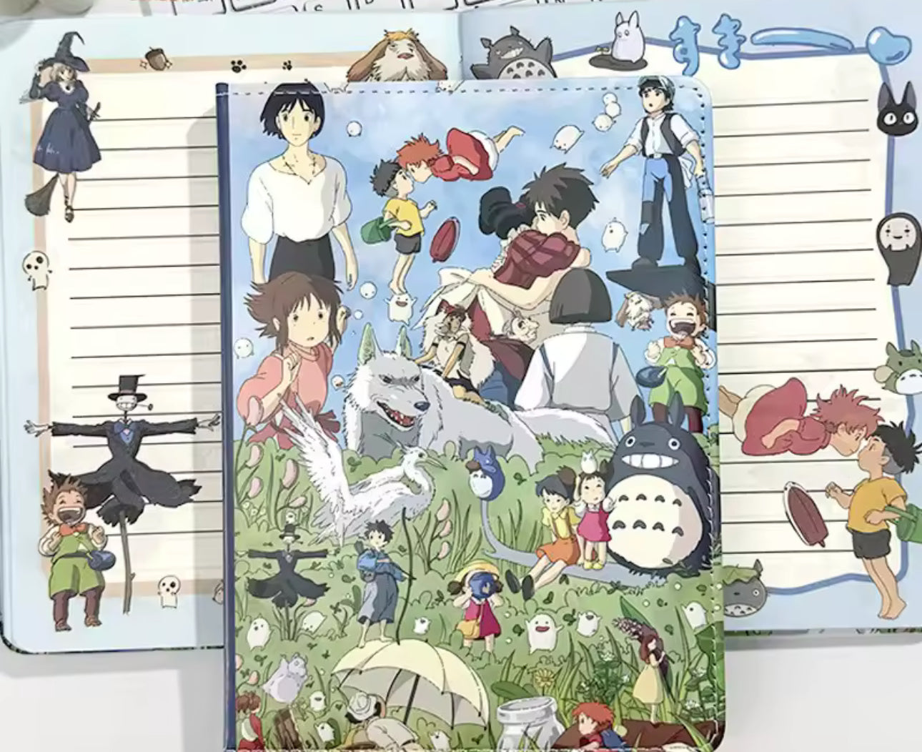 Studio ghibli A5 Notebook