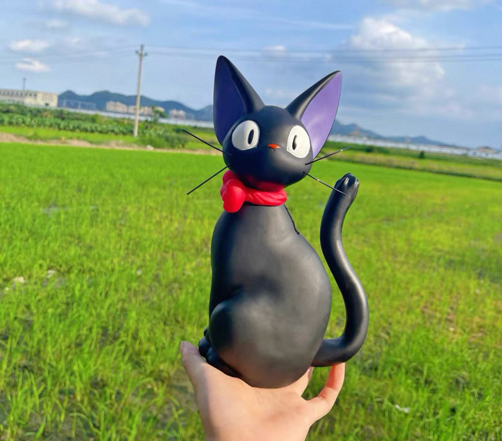 Studio Ghibli Jiji Cat Money Box standing