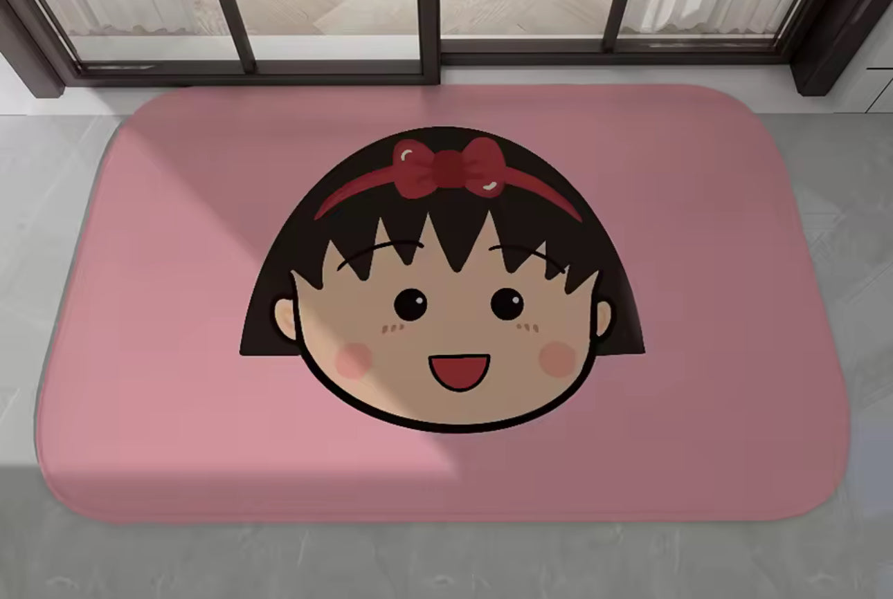 Chibi Maruko-Chan Small Floor Mat