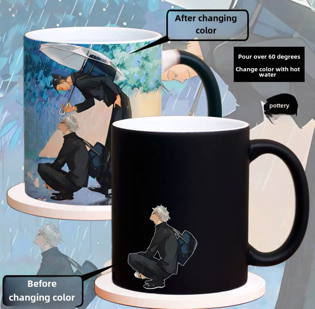 Jujutsu Kaisen Temperature changing mug