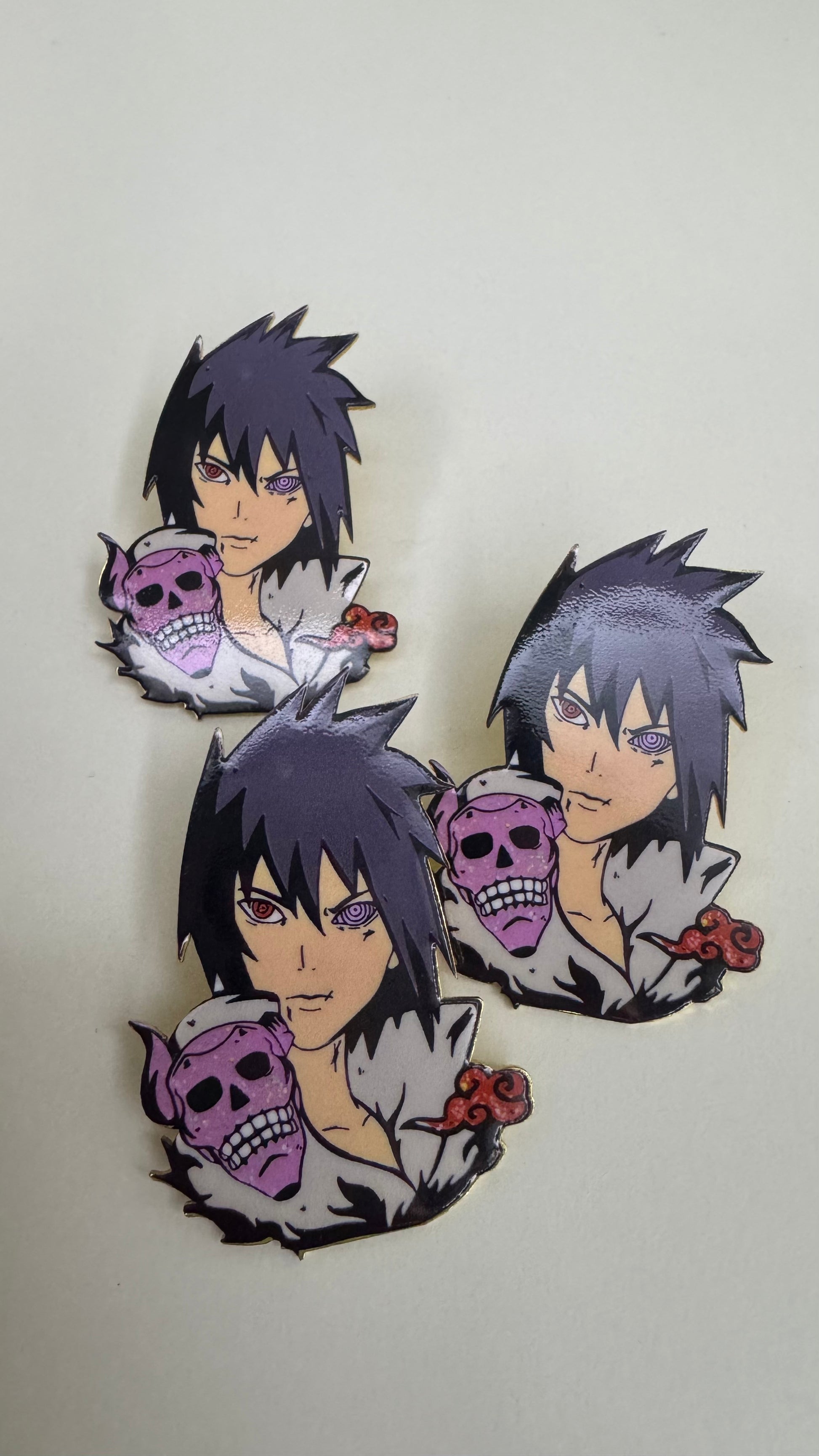 Uchiha Sasuke Large Enamel Pin