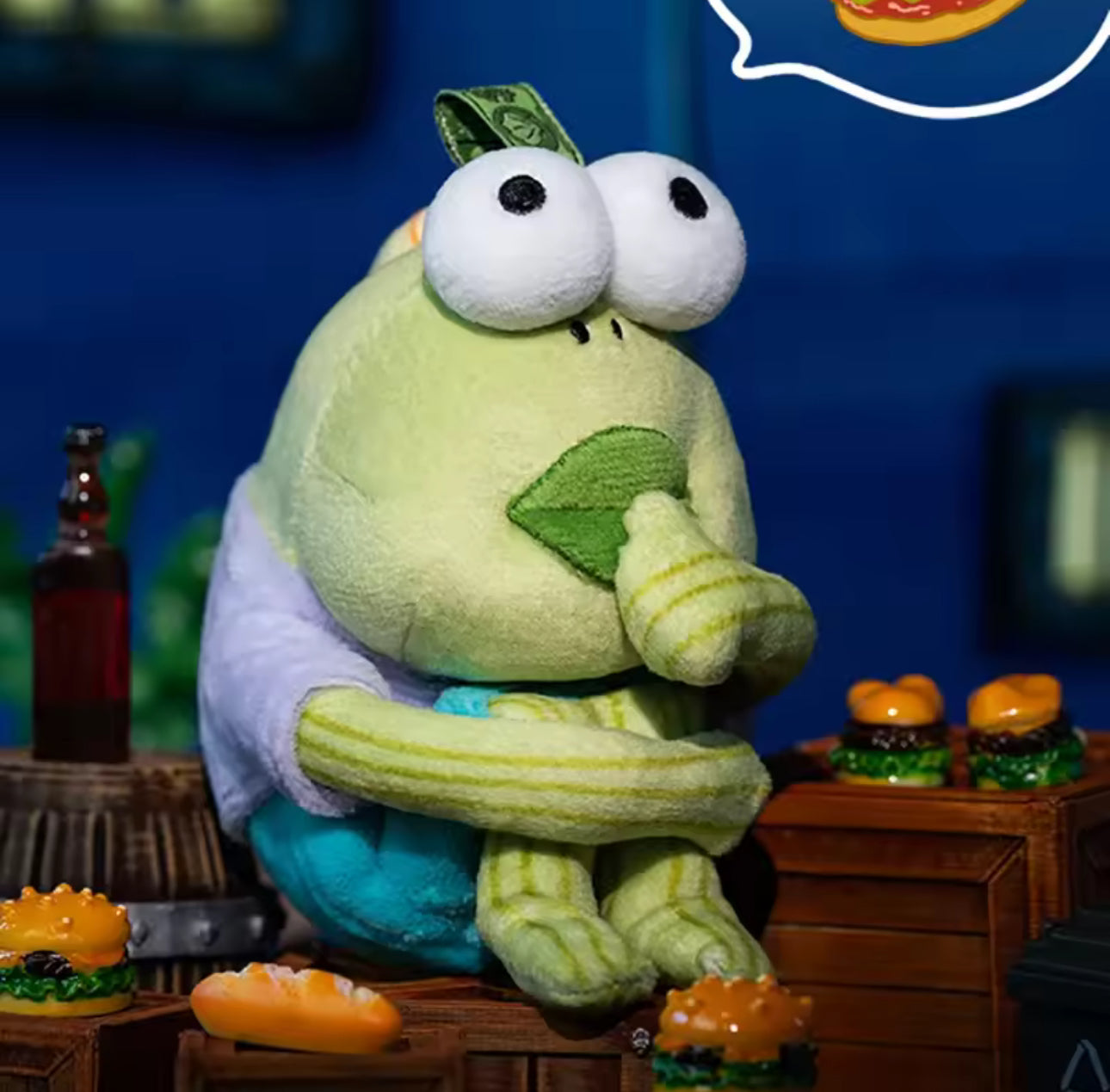 SpongeBob Dopey Fish Plush Keychain