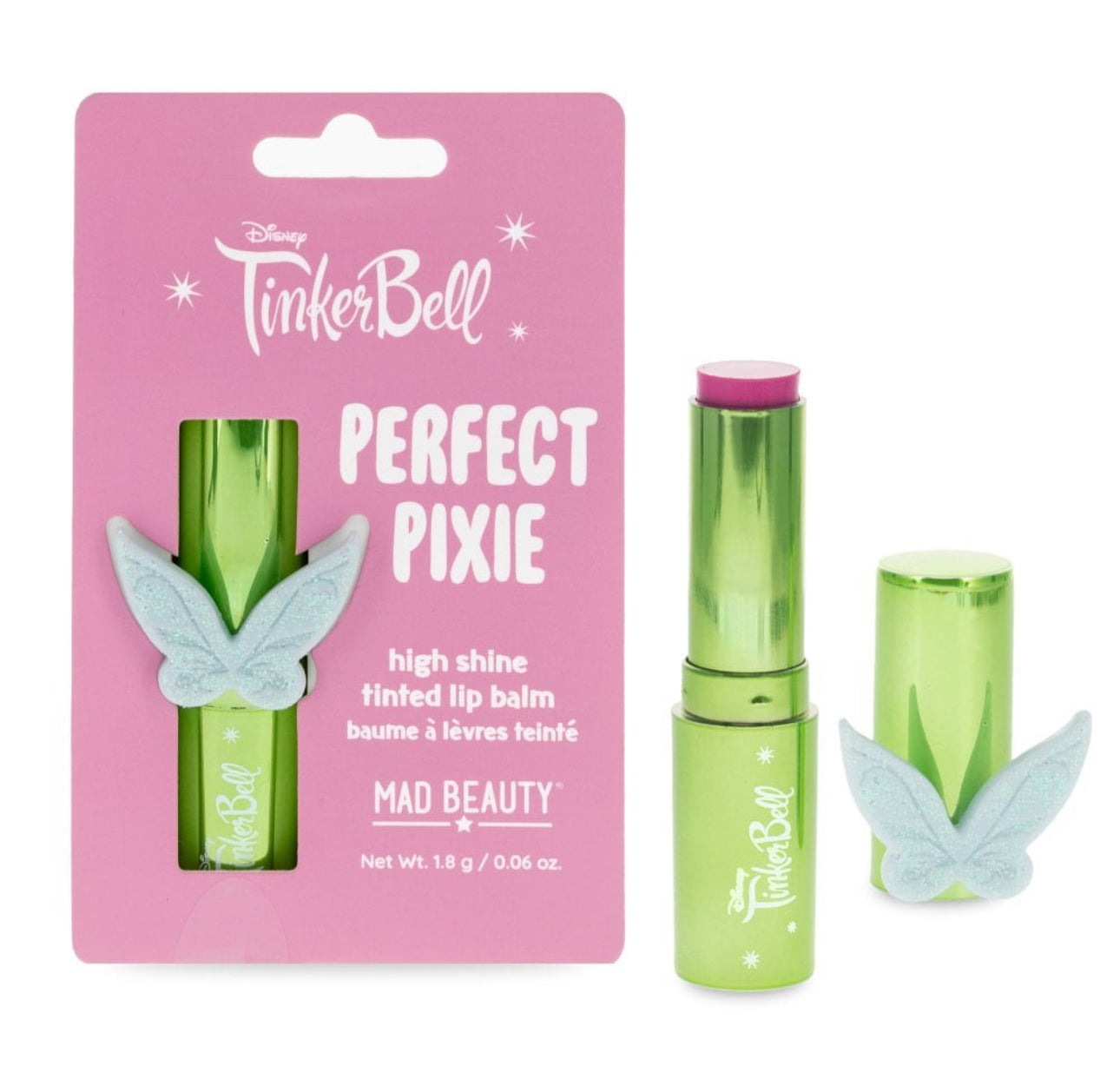 Tinkerbell High Shine Tinted Lip Balm