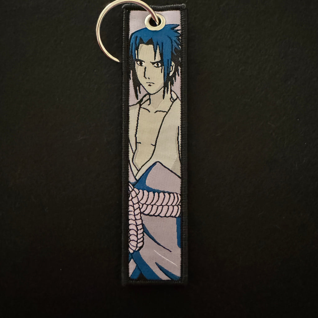 Uchiha Sasuke 2 sides keychain