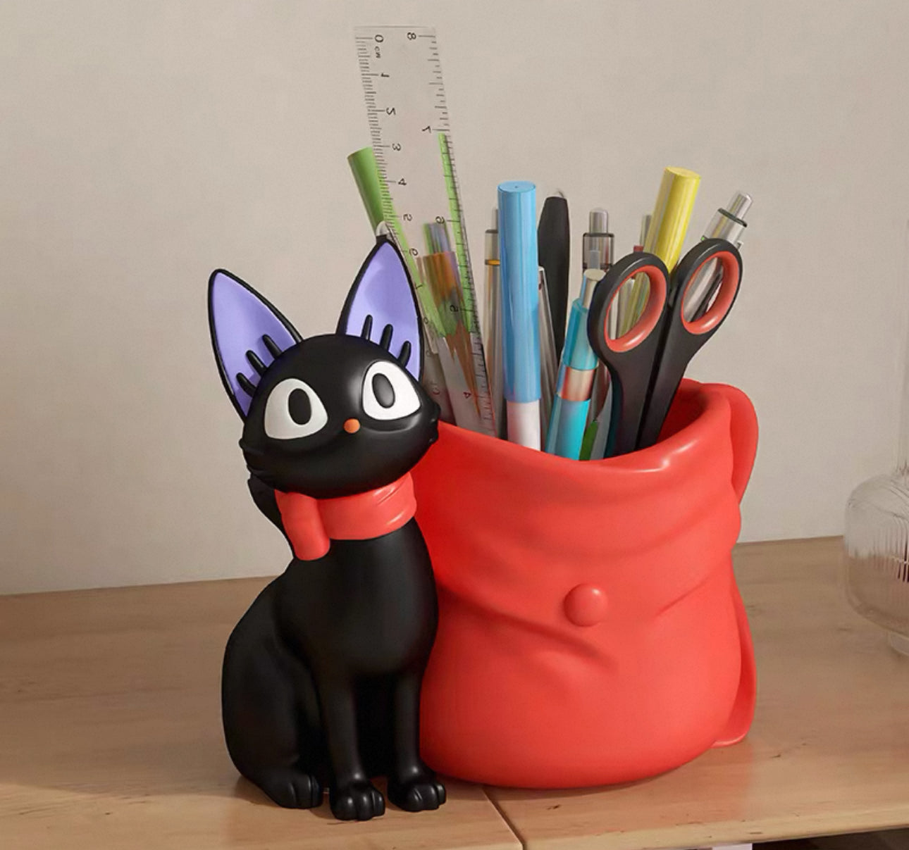Studio Ghibli Jiji Cat Pens Holder