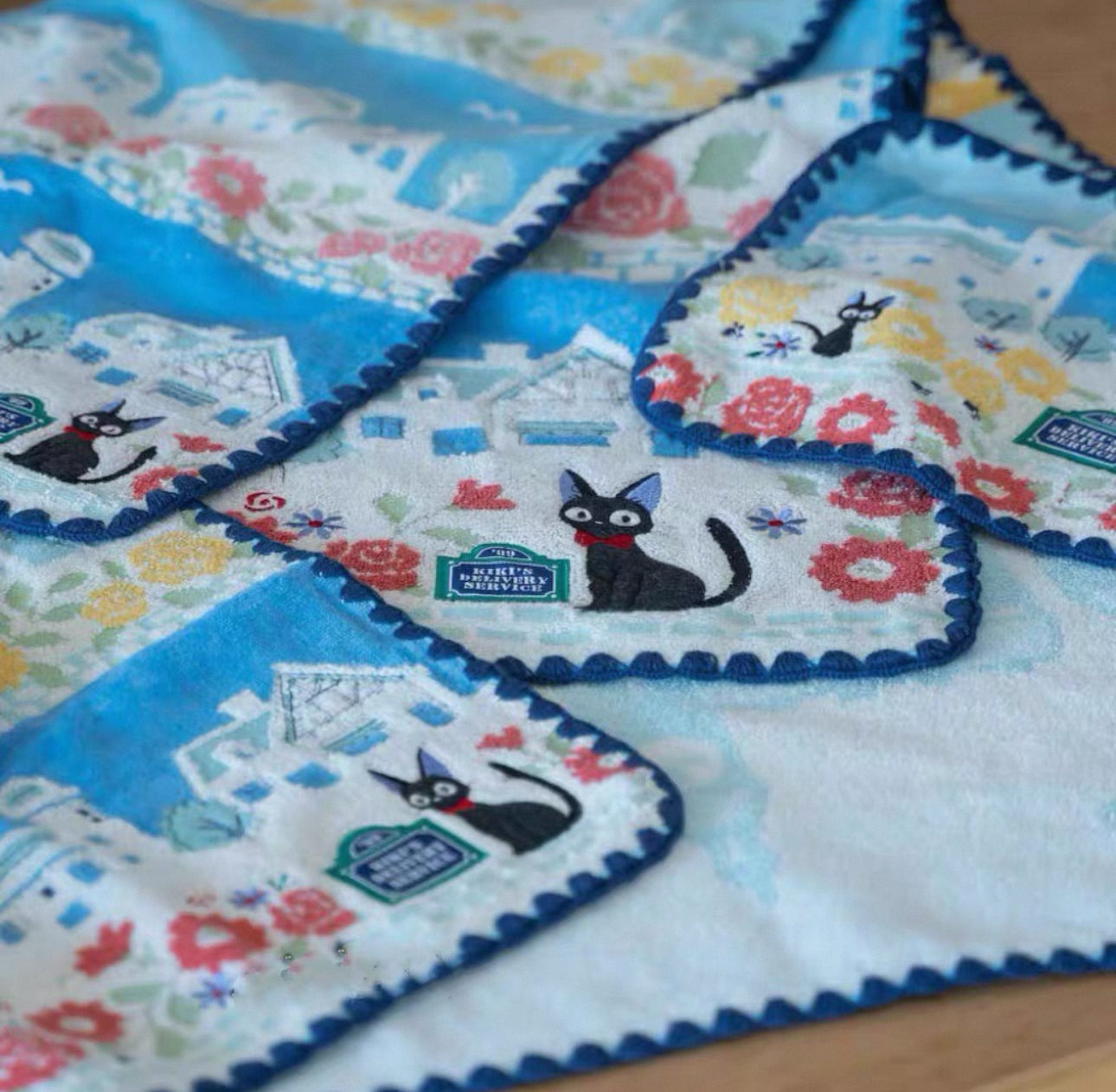 Studio Ghibli Kiki’s Delivery Service Towel Blue