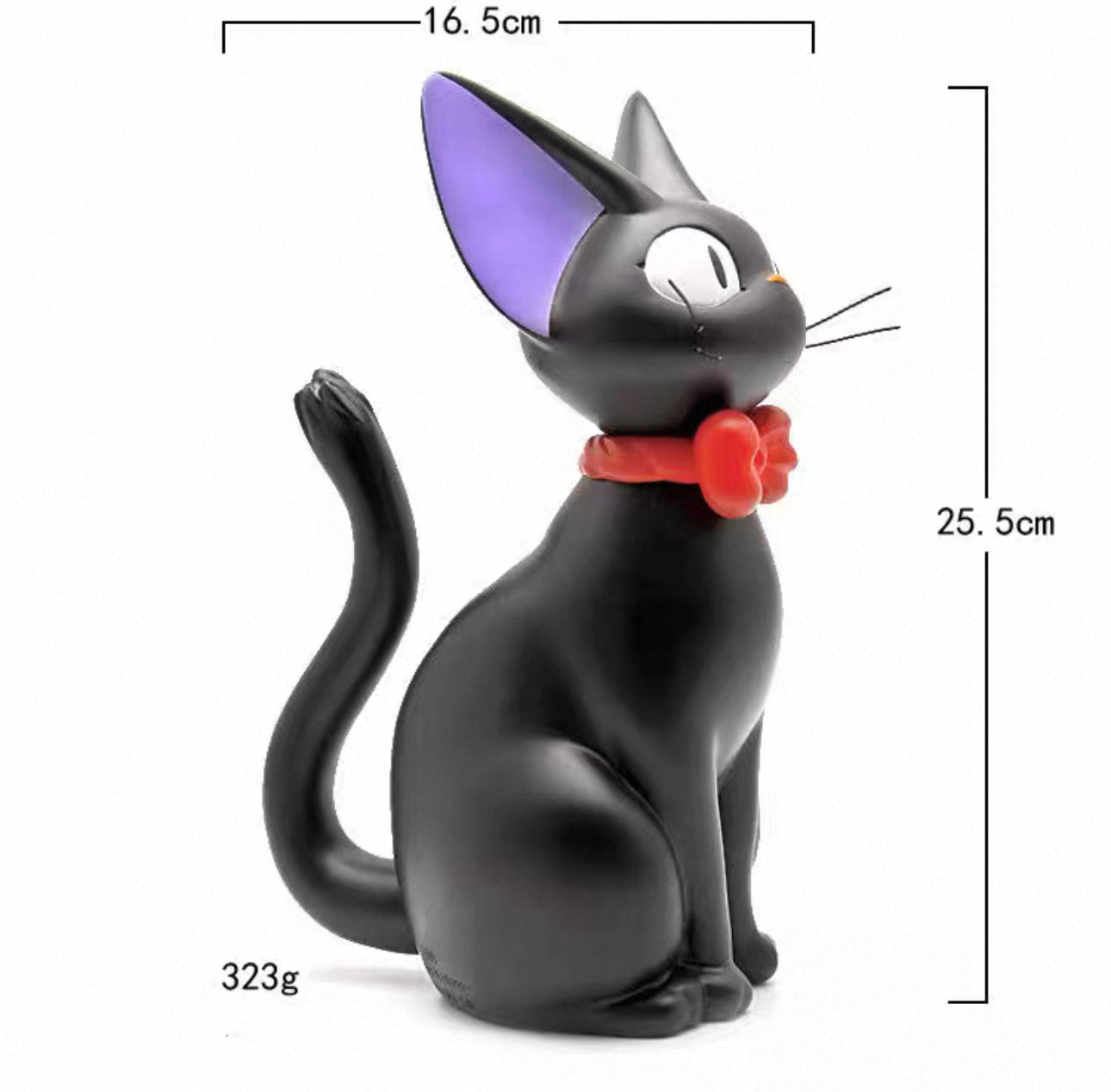 Studio Ghibli Jiji Cat Money Box standing