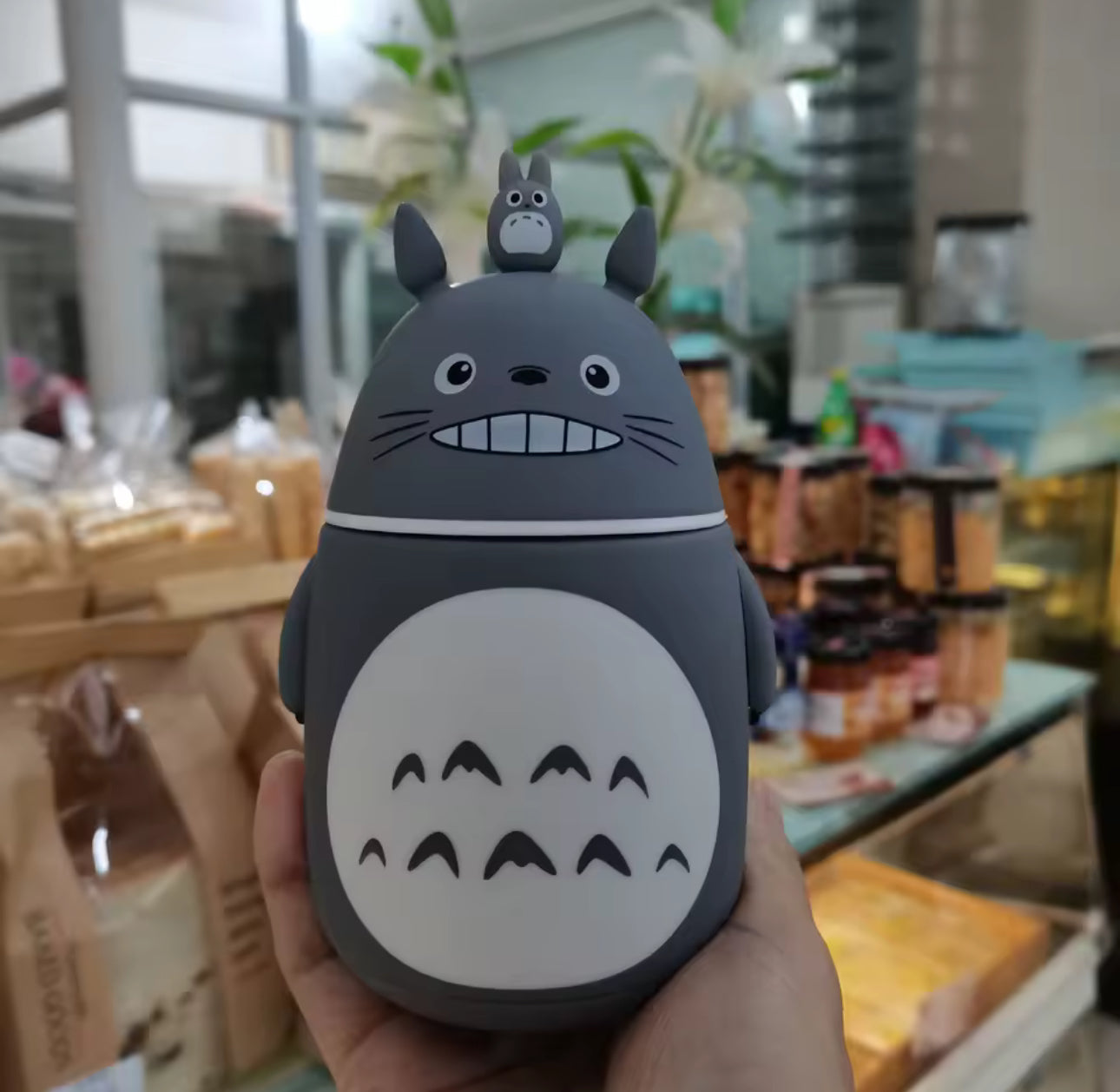 Studio Ghibli My Neighbor Totoro Glass Bottle