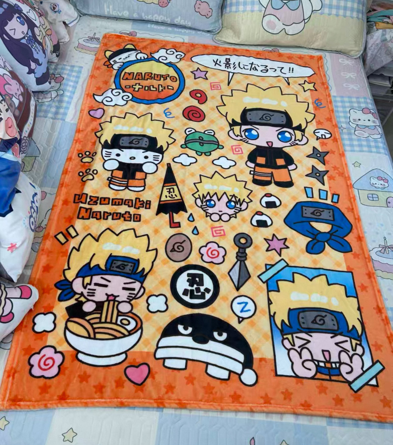 Uzumaki Naruto Blanket