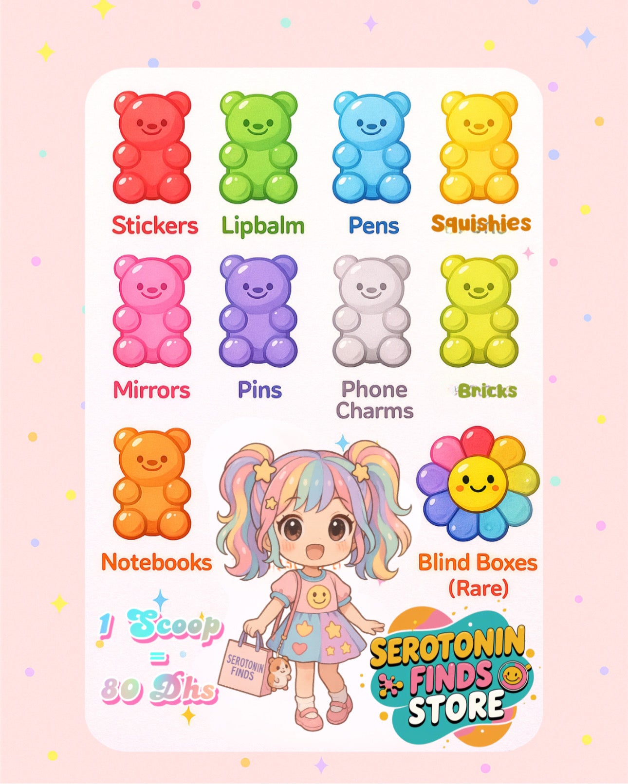 Serotonin Scoops 💕🌈🧸