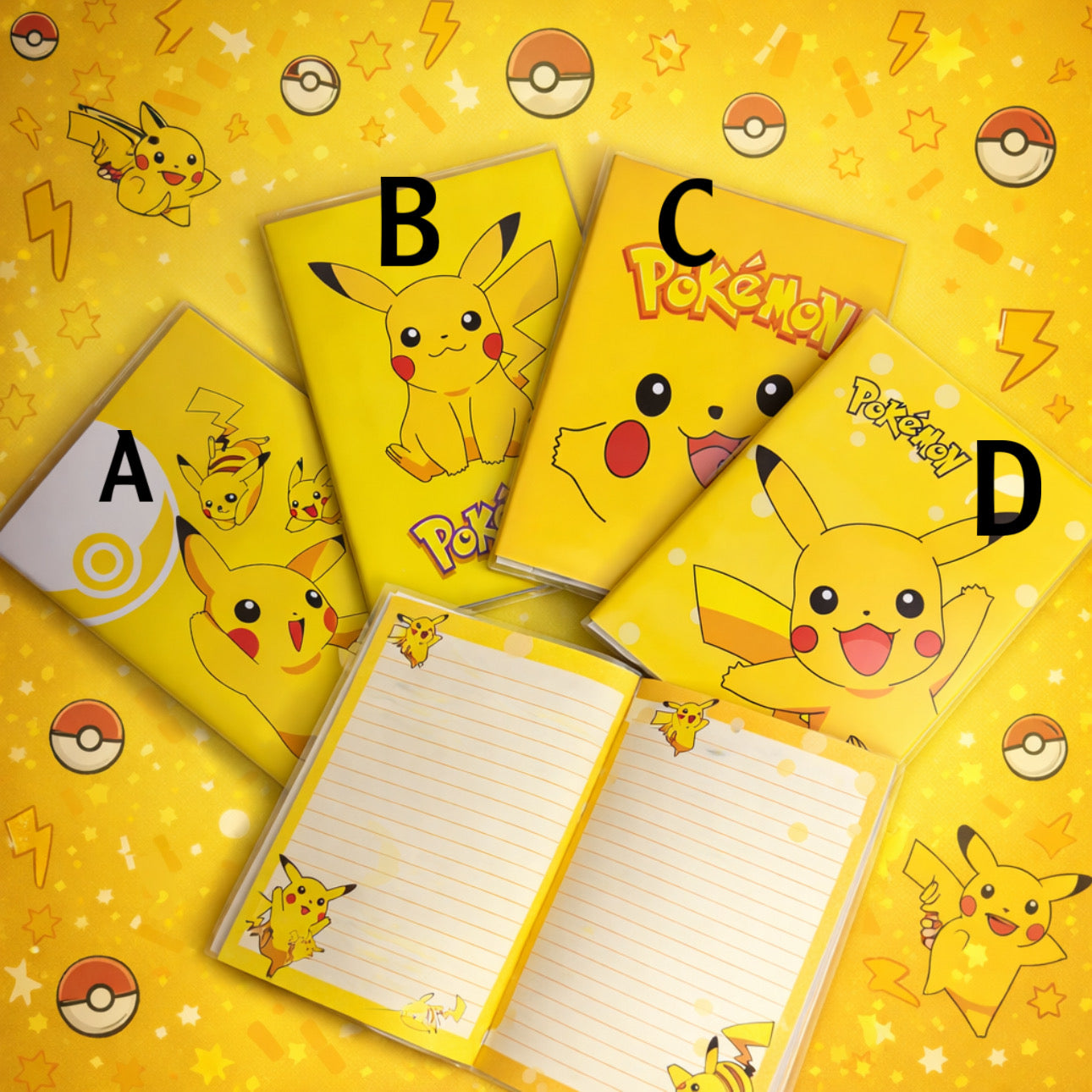 Pokemon Pikachu Notebook