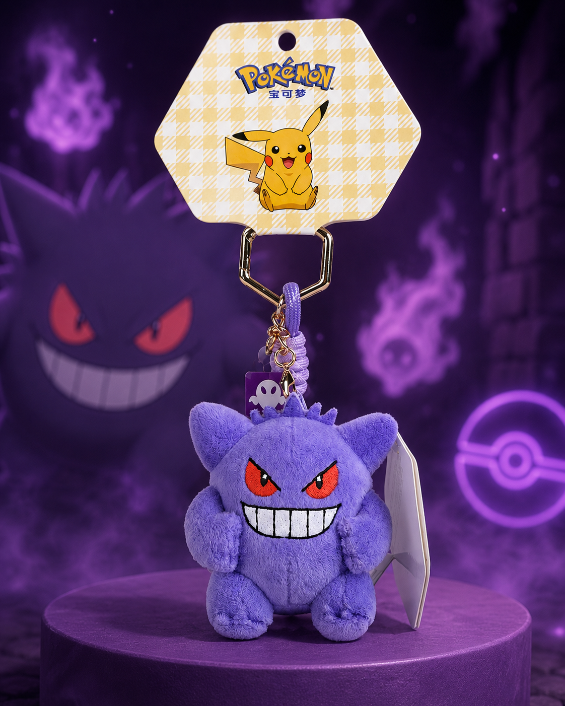 Pokemon Gengar Keychain