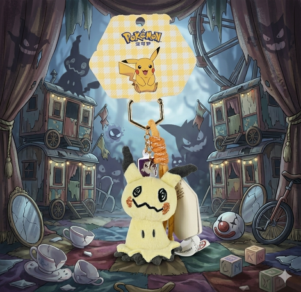 Pokemon Mimikyu Keychain
