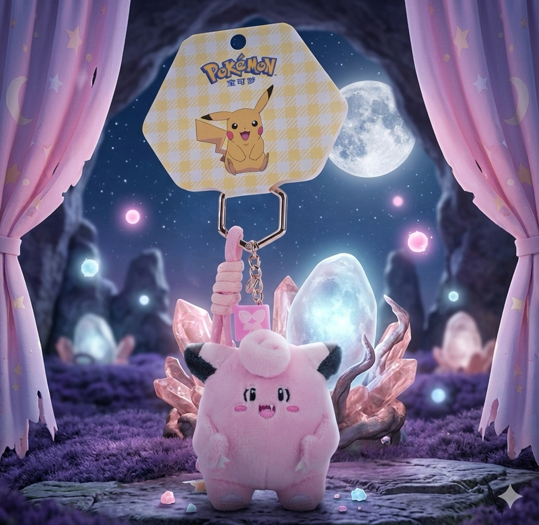 Pokemon Clefairy Keychain
