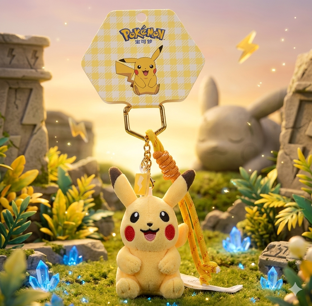 Pokemon Pikachu Keychain